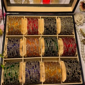 Pearl Bangles Set for Women - 1 Pair