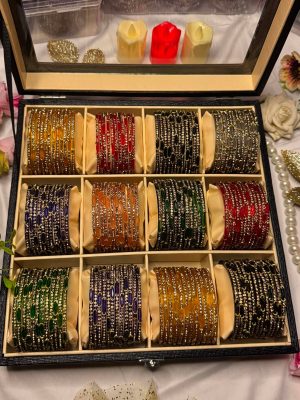 Pearl Bangles Set for Women - 1 Pair