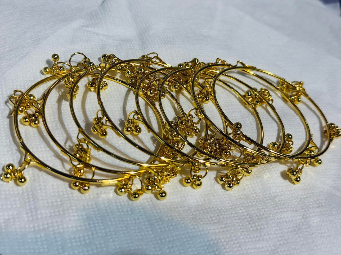 Ghungru Bangles - Indian or Bangladeshi Pair