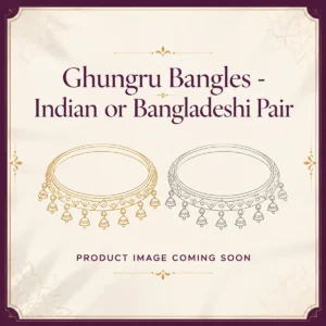 Ghungru Bangles - Indian or Bangladeshi Pair